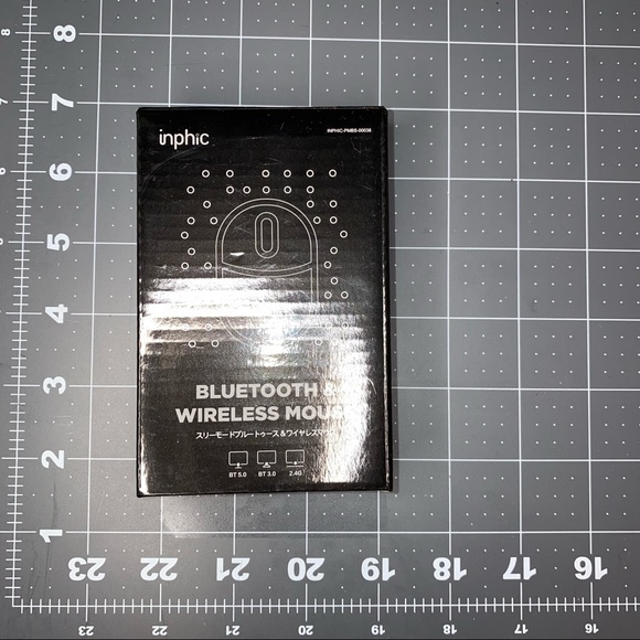 Inphic Wireless Bluetooth Blue Mouse - Picture 2 of 4